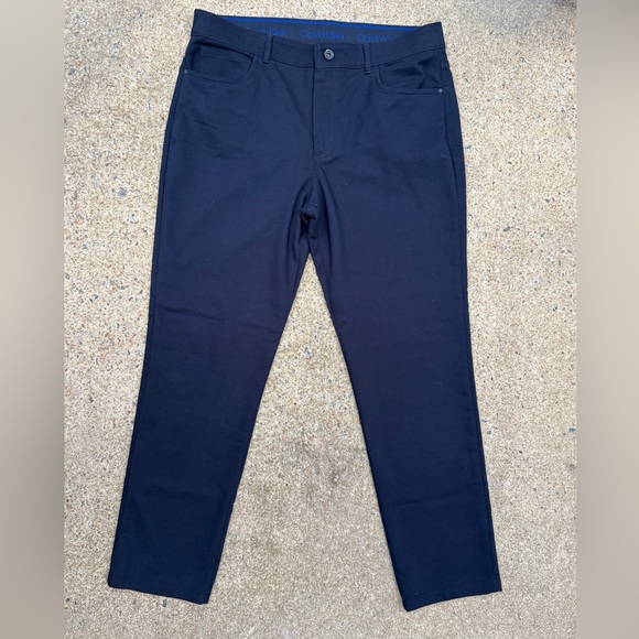 Calvin Klein Men’s Navy Pants - 36 x 32 - Picture 2 of 15